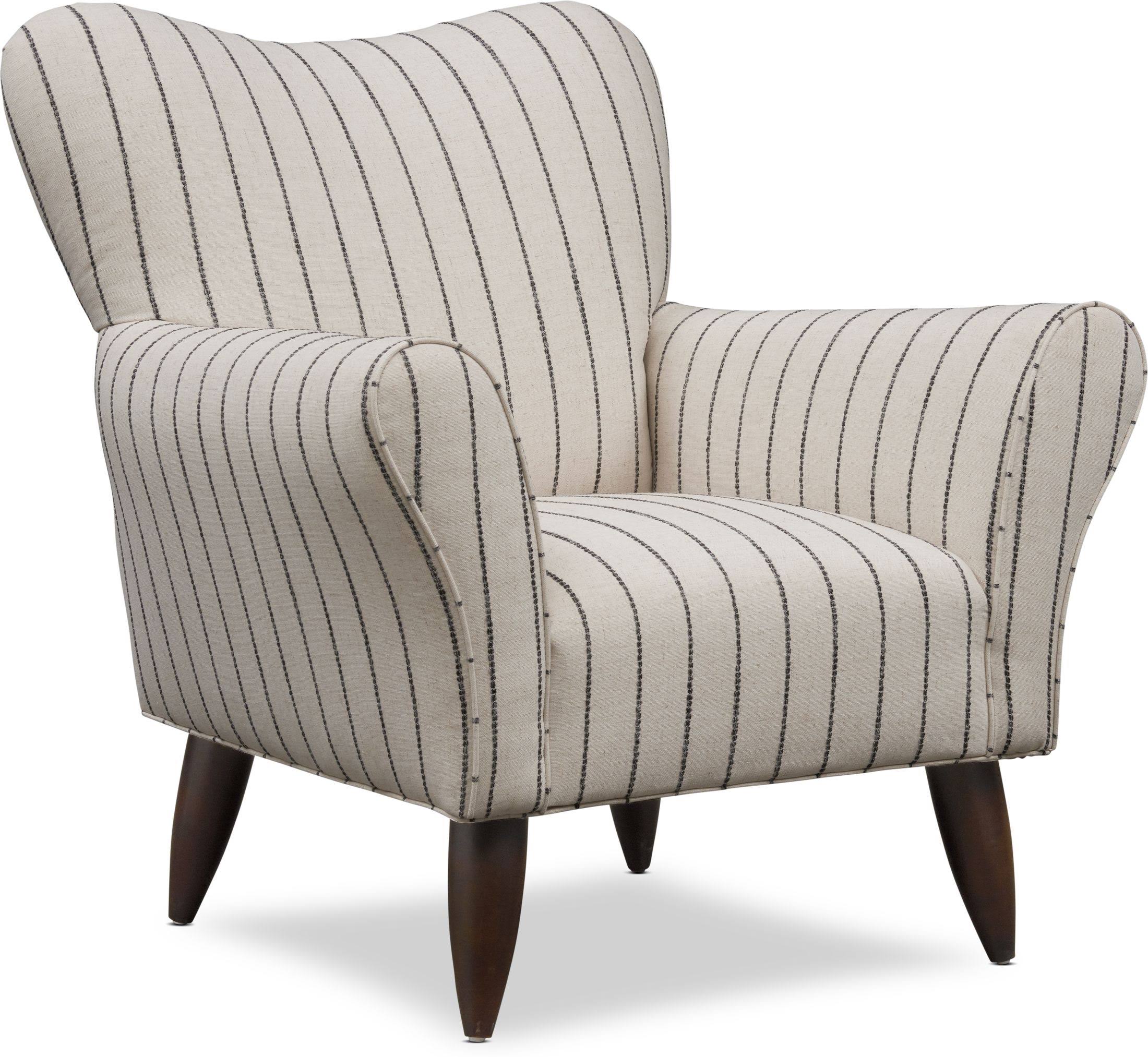 Charcoal Gray Accent Chair H6508