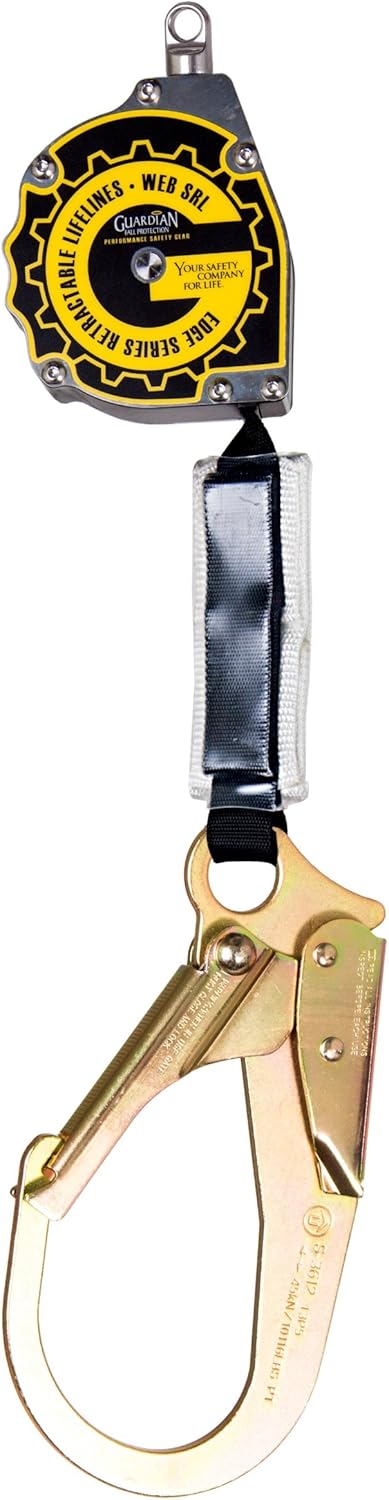 11 ft. Nylon Webbing with Carbineer, Swivel Top, Steel Rebar Hook R37033