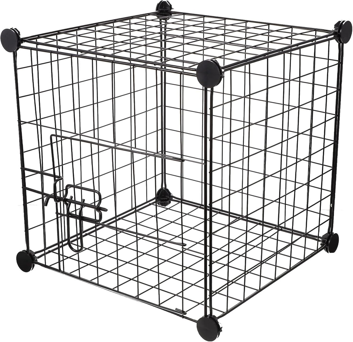 Black Foldable Metal Pet Exercise Playpen I3527