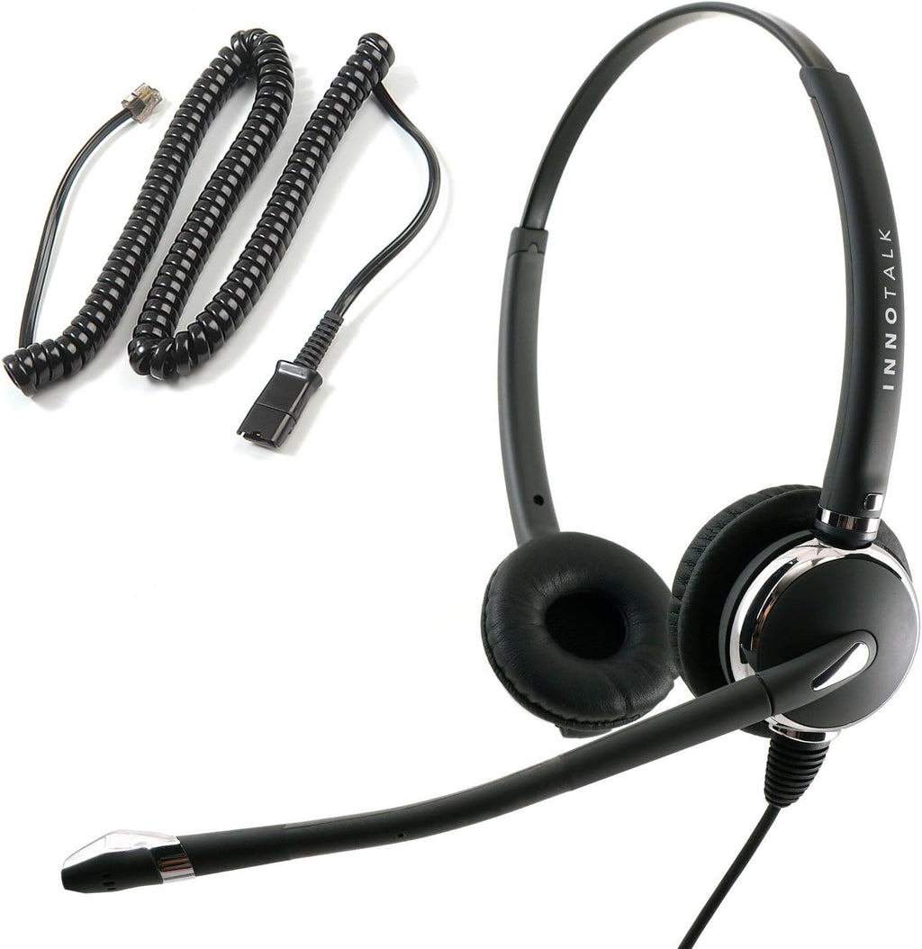 Binaural Headset with Noise Cancelling Mic V500