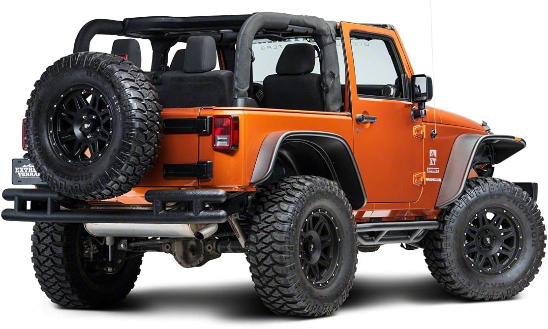 Textured Black Rear Tubular Bumper Z430215
