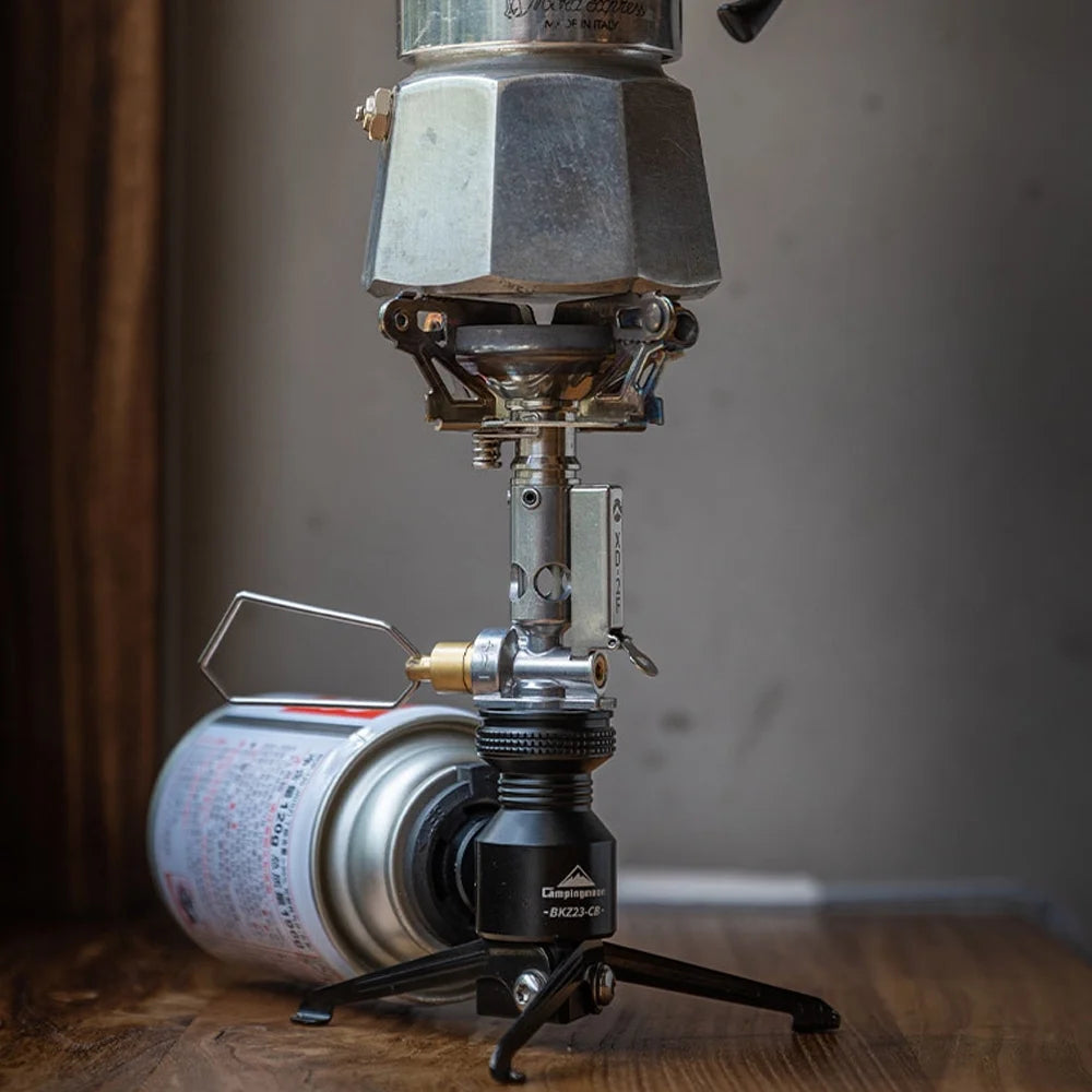 Folding Aluminum Alloy Gas Stove Adapter Tripod Q72650