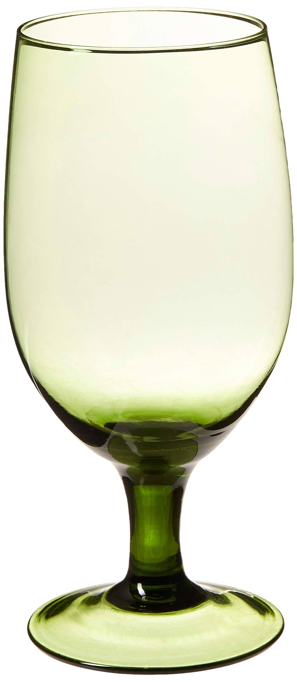 Olive Green 15 oz. Goblet Set of 12 V354