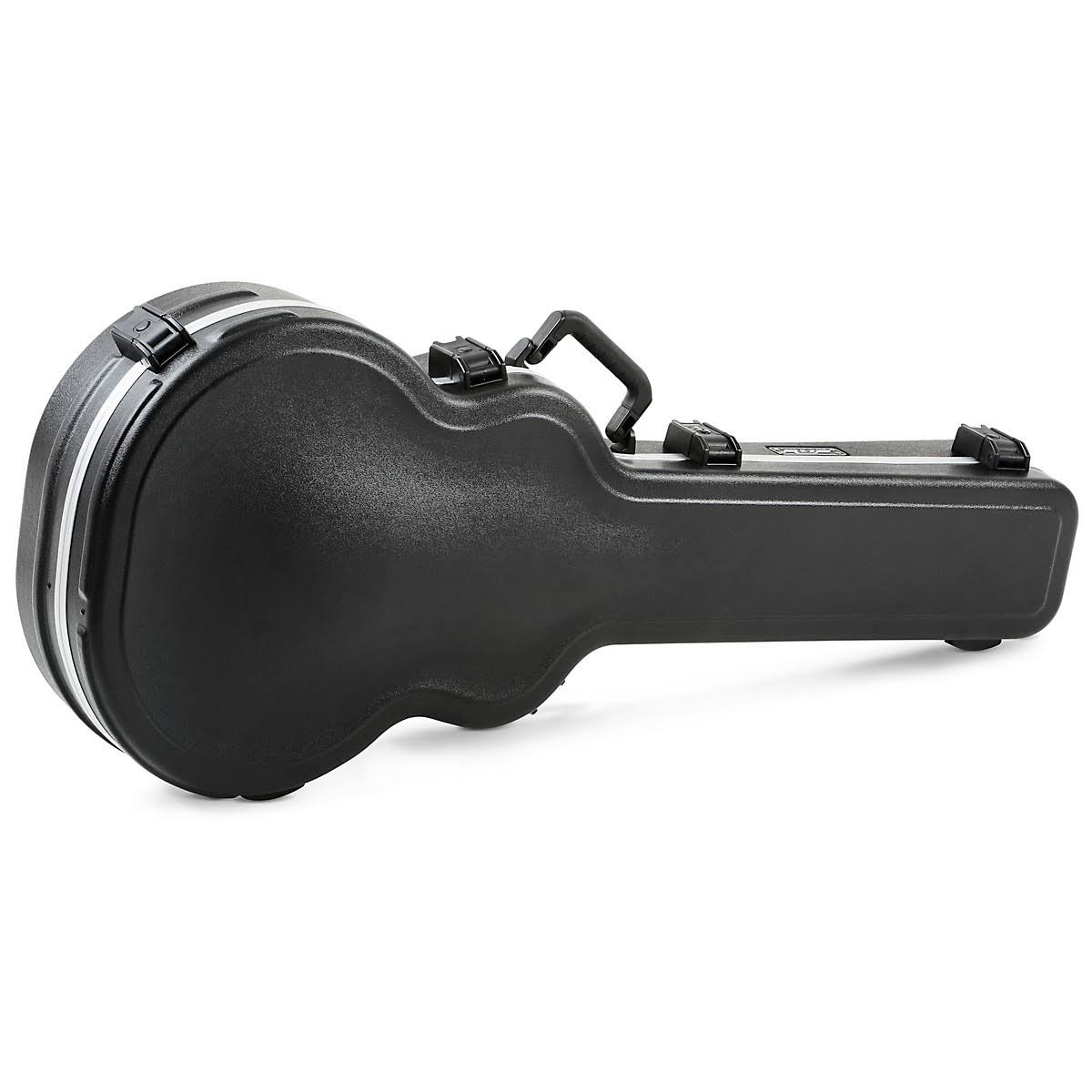Black Molded Jumbo Guitar Case H834