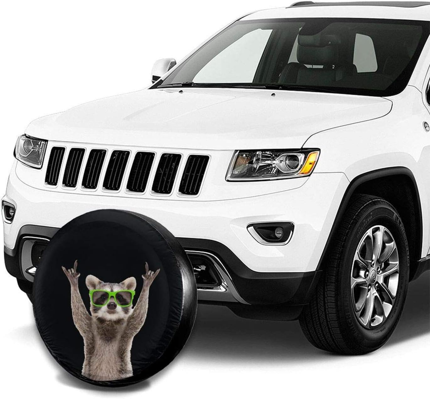 Raccoon Spare Tire Cover 15 Inch Pack of 2 E179