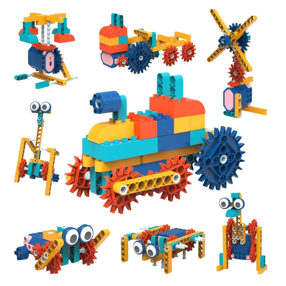 116PCS Motorized STEM Building Blocks Toy Set I5991