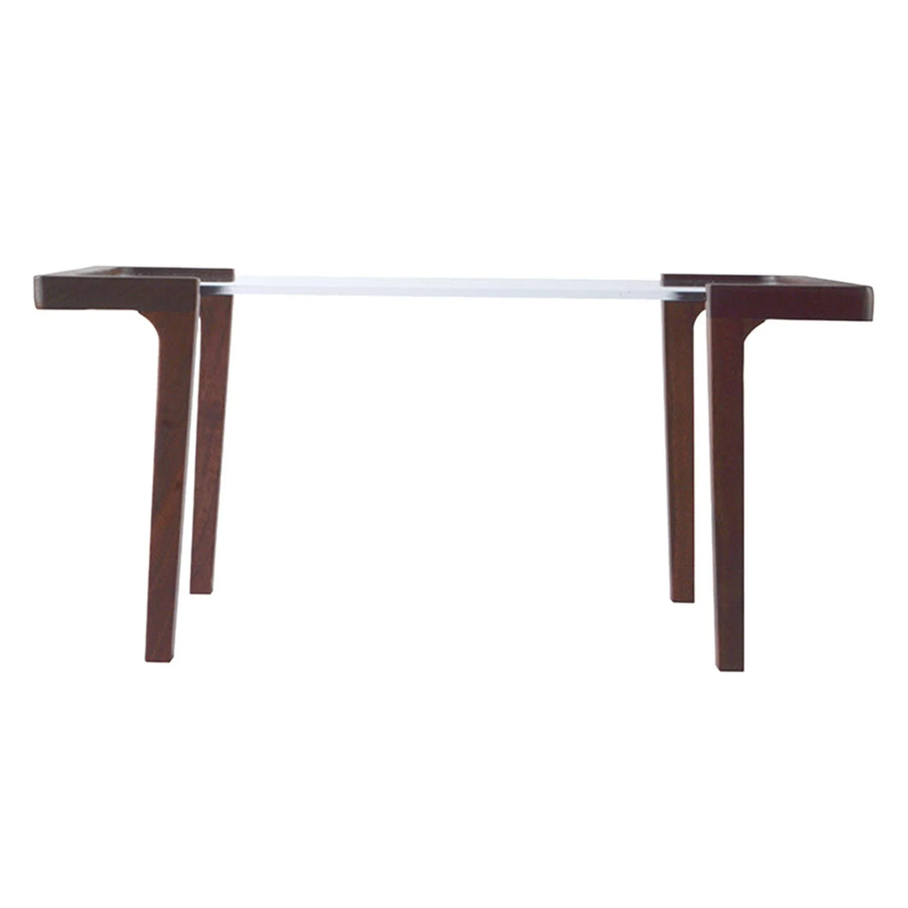 Walnut 1/6 Scale Dollhouse Dining Table Desk W3491