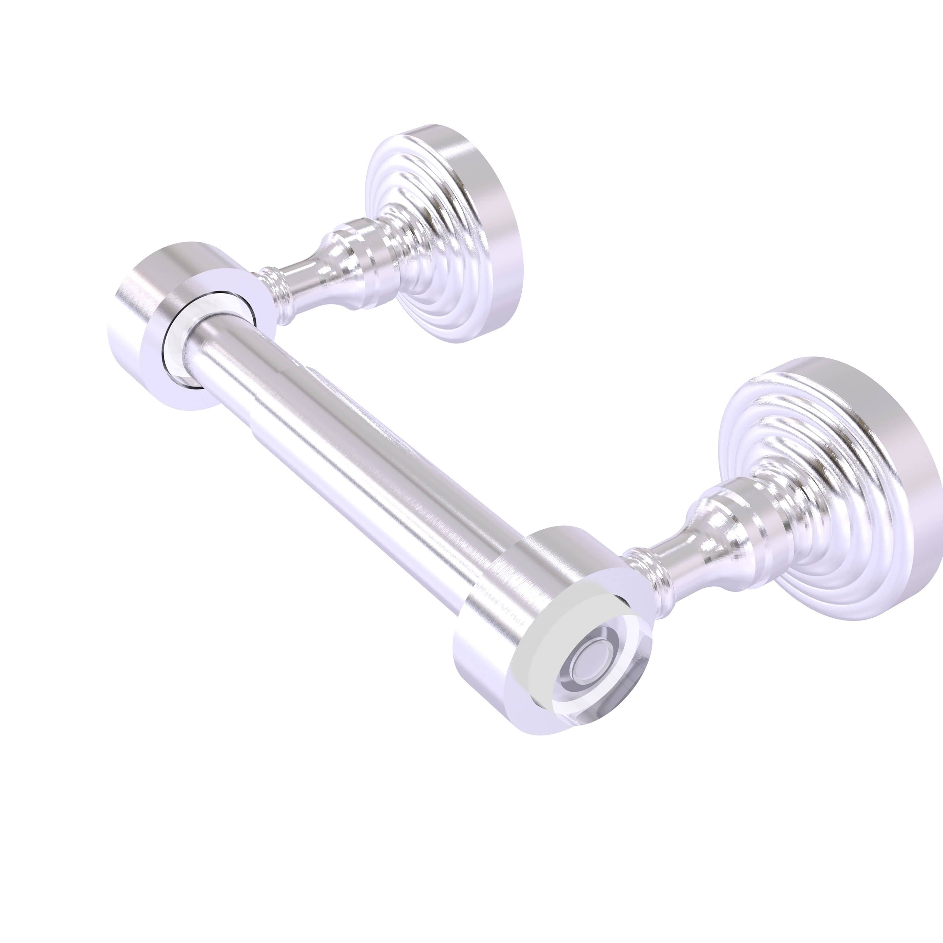 Satin Chrome Two Post Toilet Paper Holder L473650