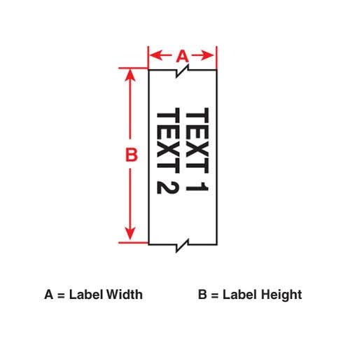 Purple Tape Cartridge, 100 ft. L H11868