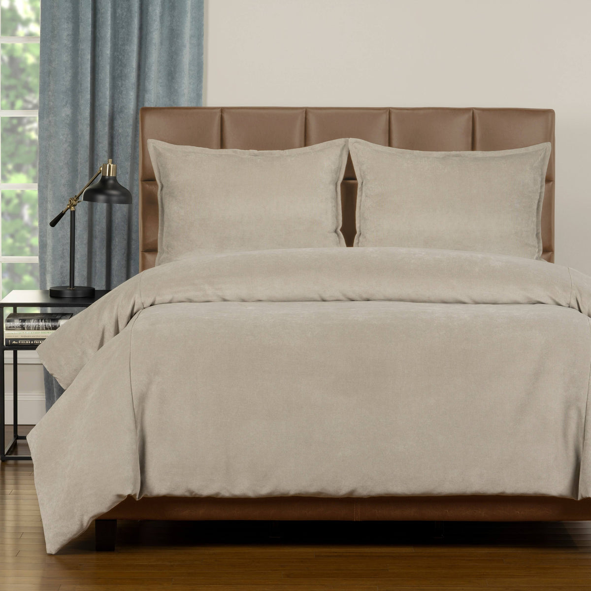 4 Piece Duvet Cover and Insert Set - Habor Grey - California King C13646
