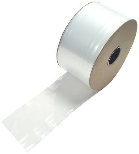 Clear 1.5 Mil Poly Tubing, 2900 ft. x 16x22 Width W70967