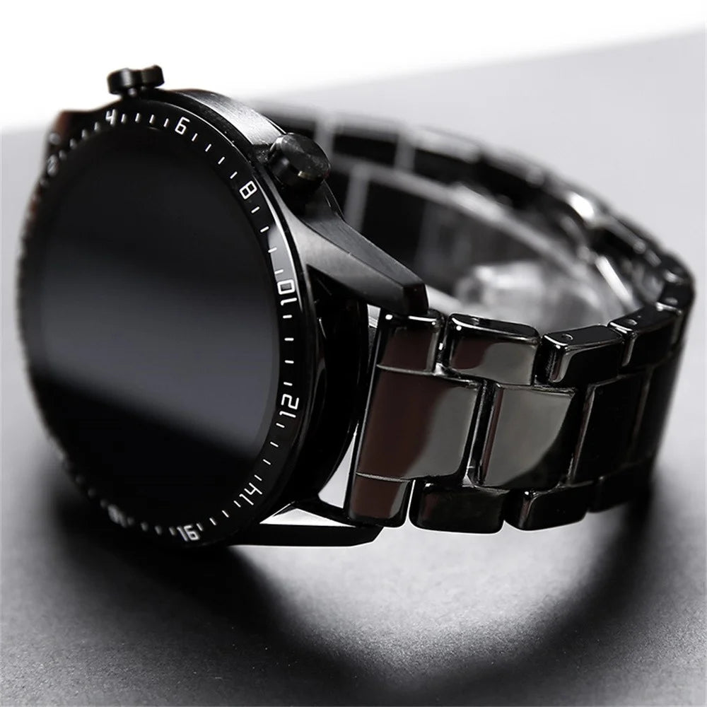 Stainless Steel Ceramics Link Strap Wristband B393822