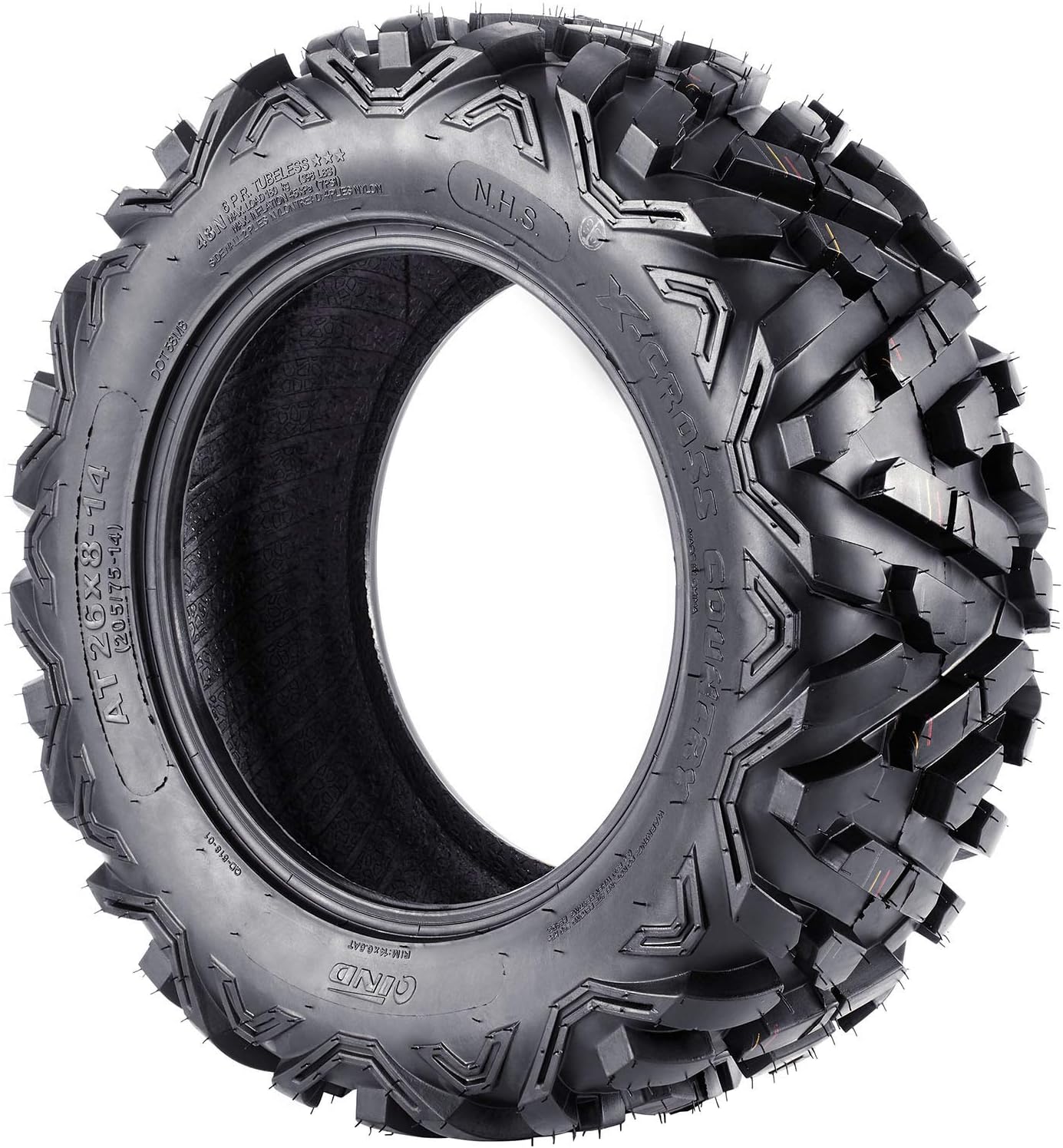 26x8-14 6PR UTV Tire Set of 2 Y7504