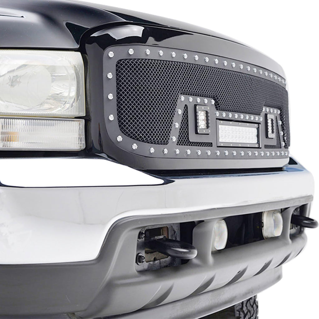 Black Mesh Packaged Grille N81113