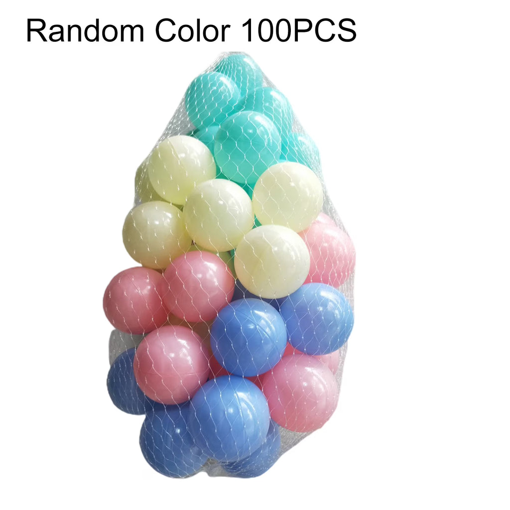 100Pcs Crush Proof Plastic Play Balls O175932