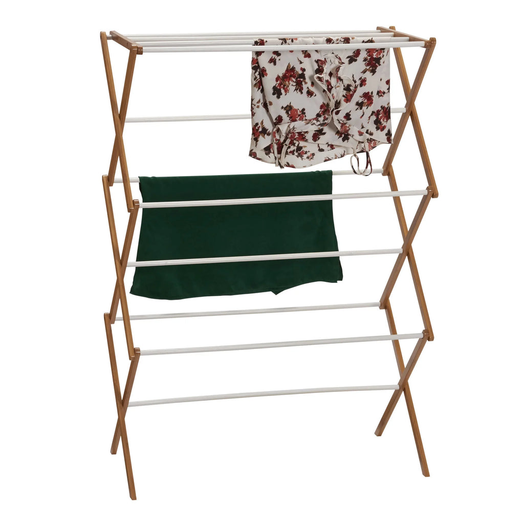 Collapsible Bamboo Clothes Drying Rack Z2709