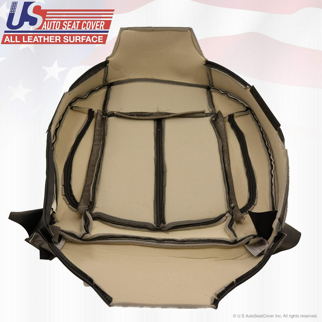 Black Leather Seat Cover F394