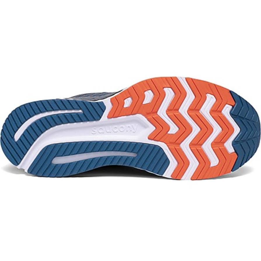 Blue / Silver Running Shoes D3707