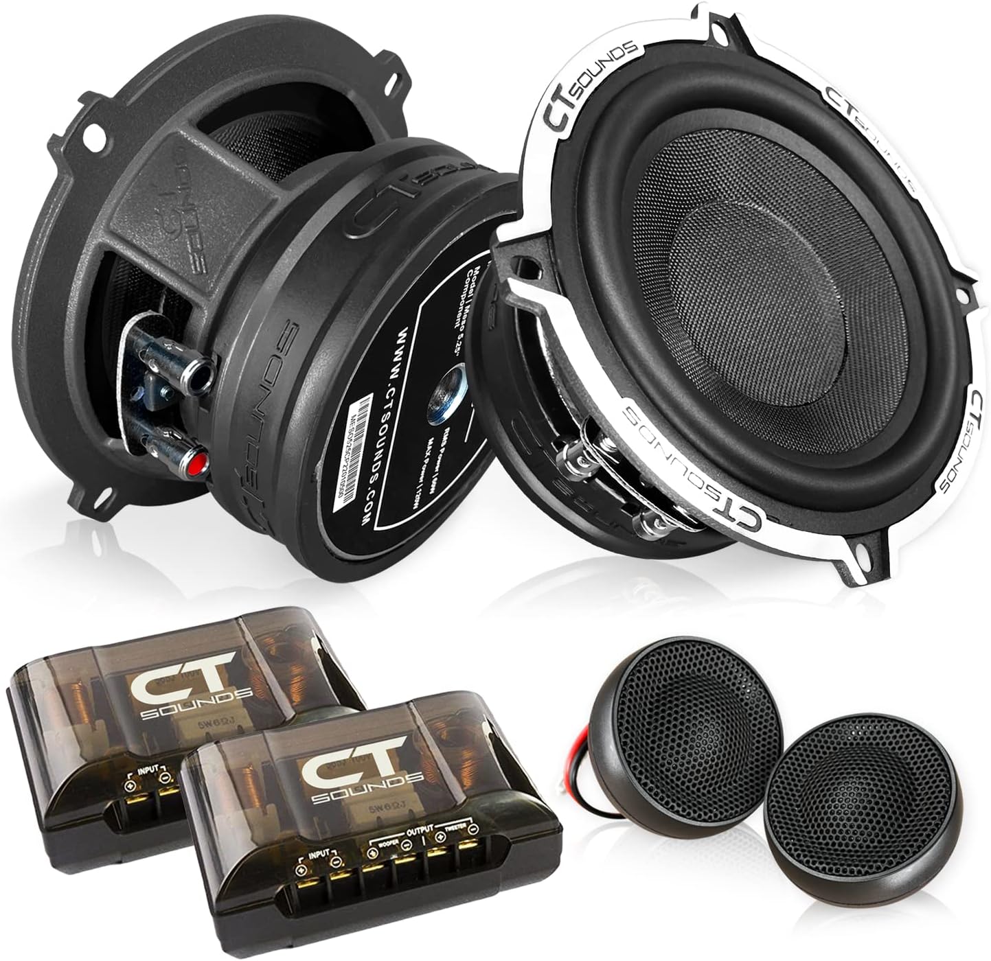 Meso 5.25” 240 Watt 2-Way Component Speaker Set X53394