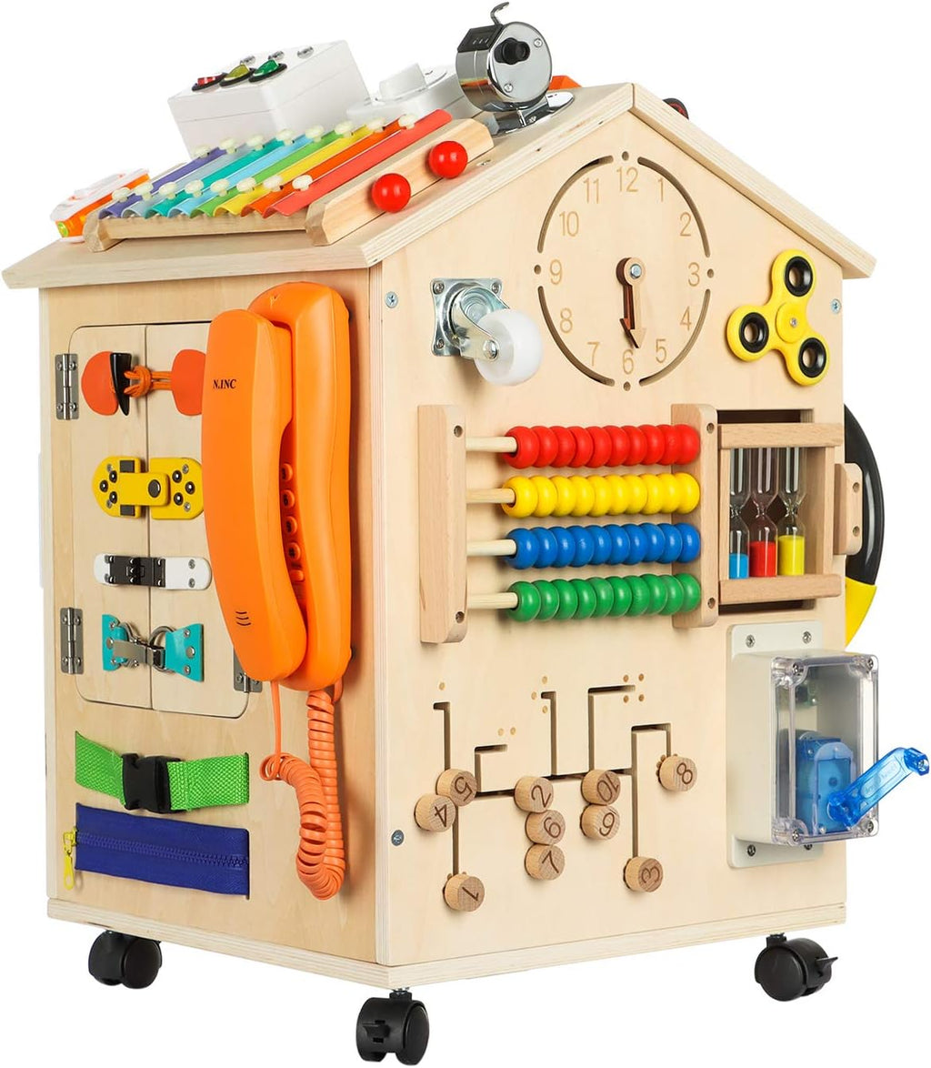 38-IN-1 Busy Board House Toys for Toddlers V351