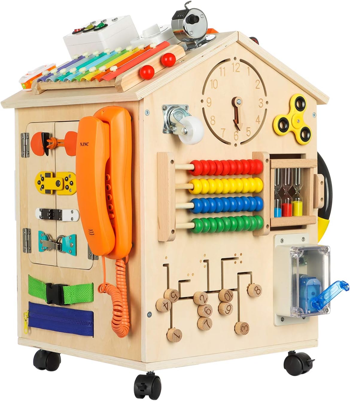 38-IN-1 Busy Board House Toys for Toddlers V351