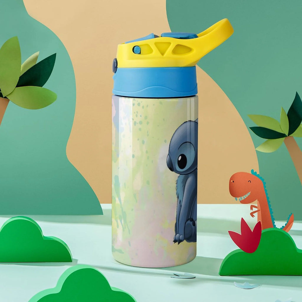 Stainless Steel Vacuum Insulated Children's Water Bottle with Straw S794