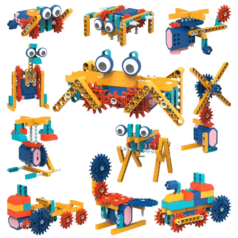 116PCS Motorized STEM Building Blocks Toy Set I5991