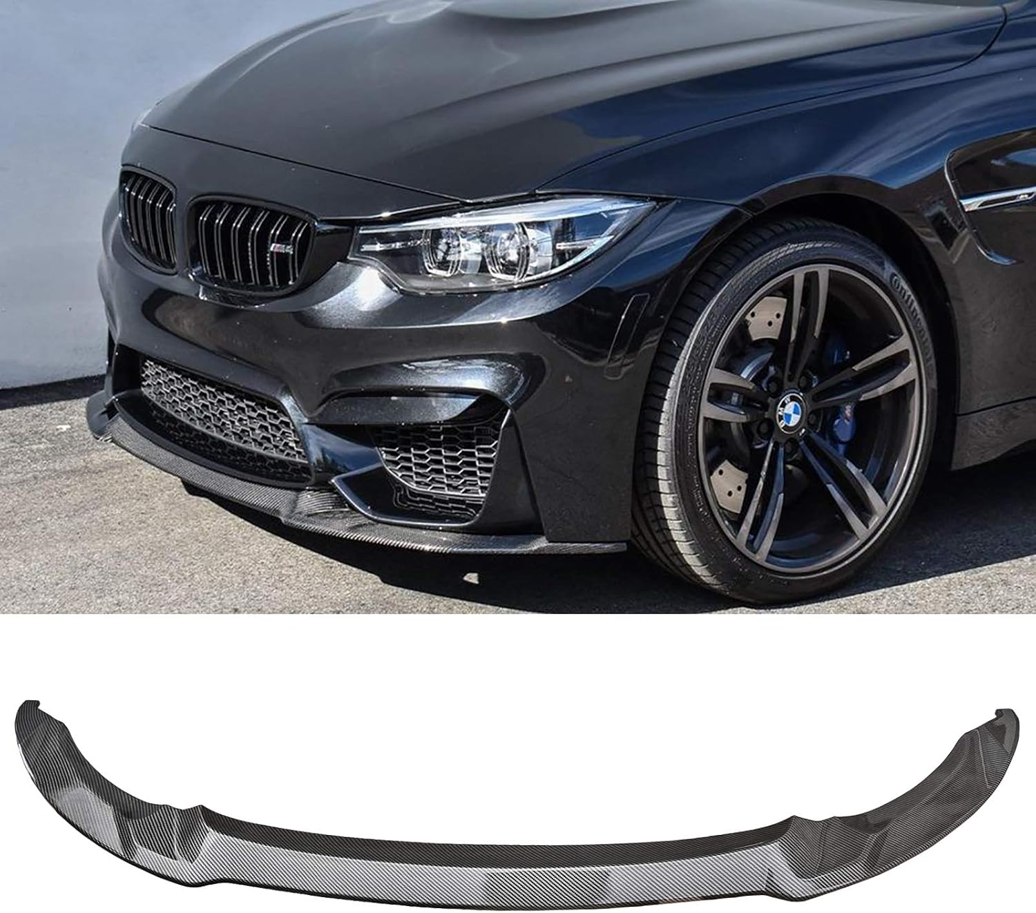 Carbon Fiber Front Bumper Spoiler Splitter M514