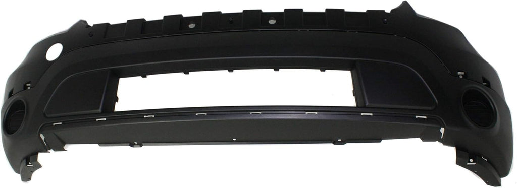 Textured Black Front Bumper Cover D372