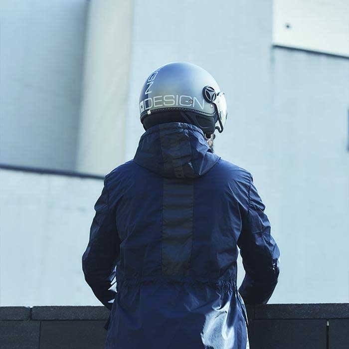Black-Grey Jet Helmet Size L W184
