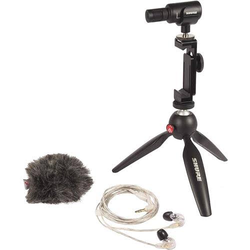 Portable Videography Kit with Stereo Condenser Microphone A817