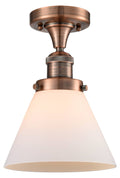 Large Cone 1 Light Semi-Flush Mount H987171