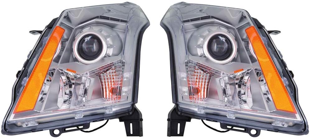 Headlight Assembly Pair Halogen J14990