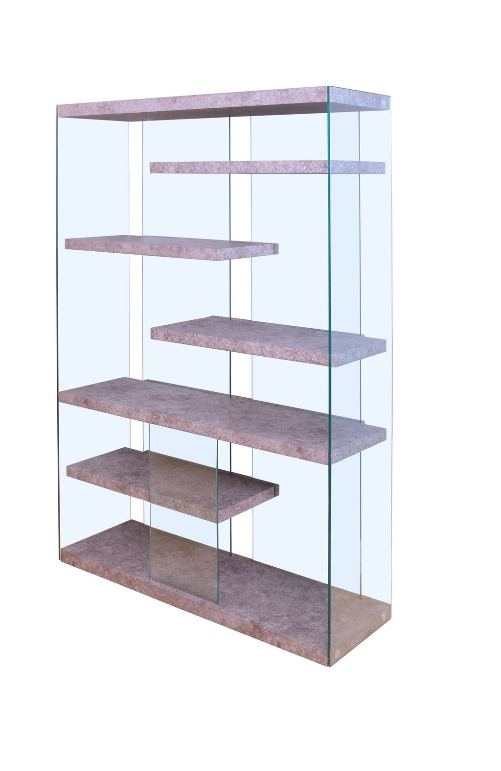 Clear Glass Bookcase Q5549