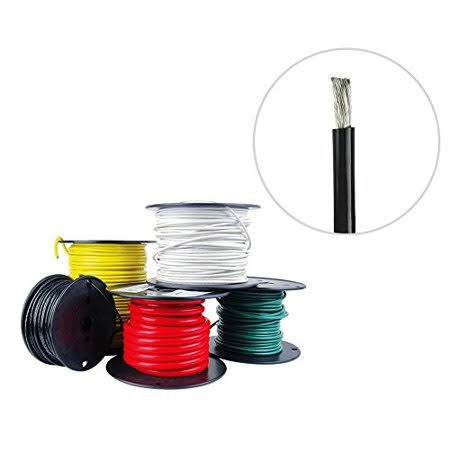2 AWG Tinned Copper Marine Wire 50 Feet Black X161594