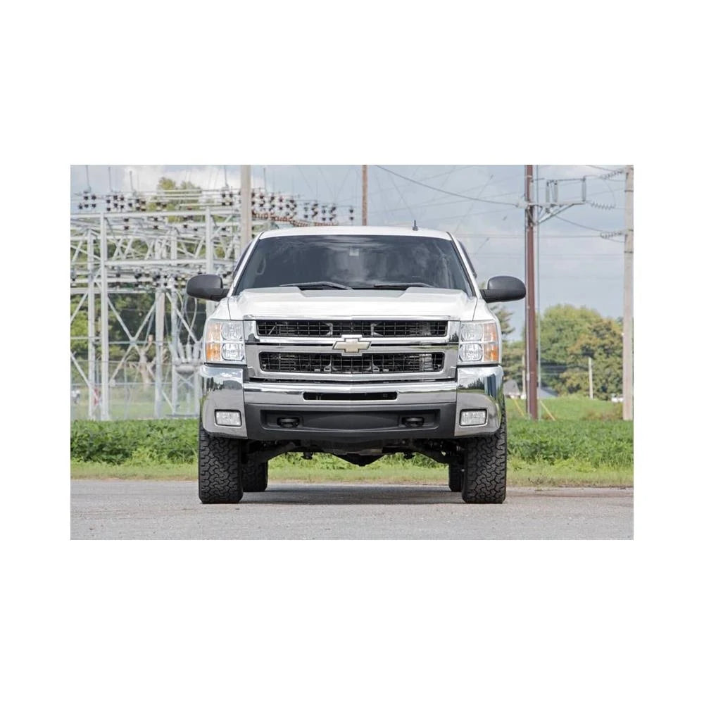 Rough Country 3-Inch No-Cut Suspension Lift Kit w/ Upper Control Arms J49450