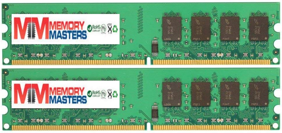 8GB (2x4GB) DDR2-800 PC2-6400 240-pin DIMM RAM Dual Rank Non-Ecc Unbuffered R126570