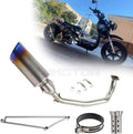 250mm Half Blue Exhaust System Muffler U5621