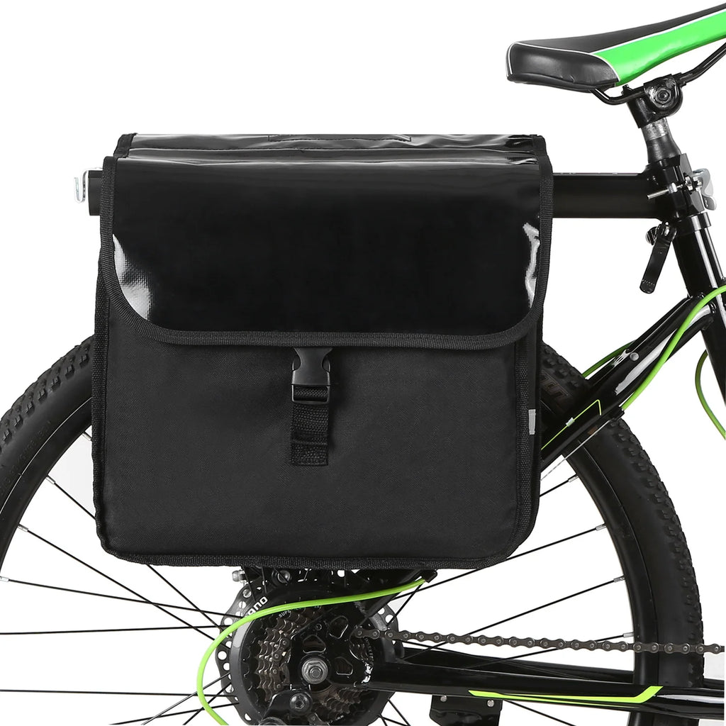 28L Water Resistant Rear Seat Carrier Bag Bike Bag Pannier B39436