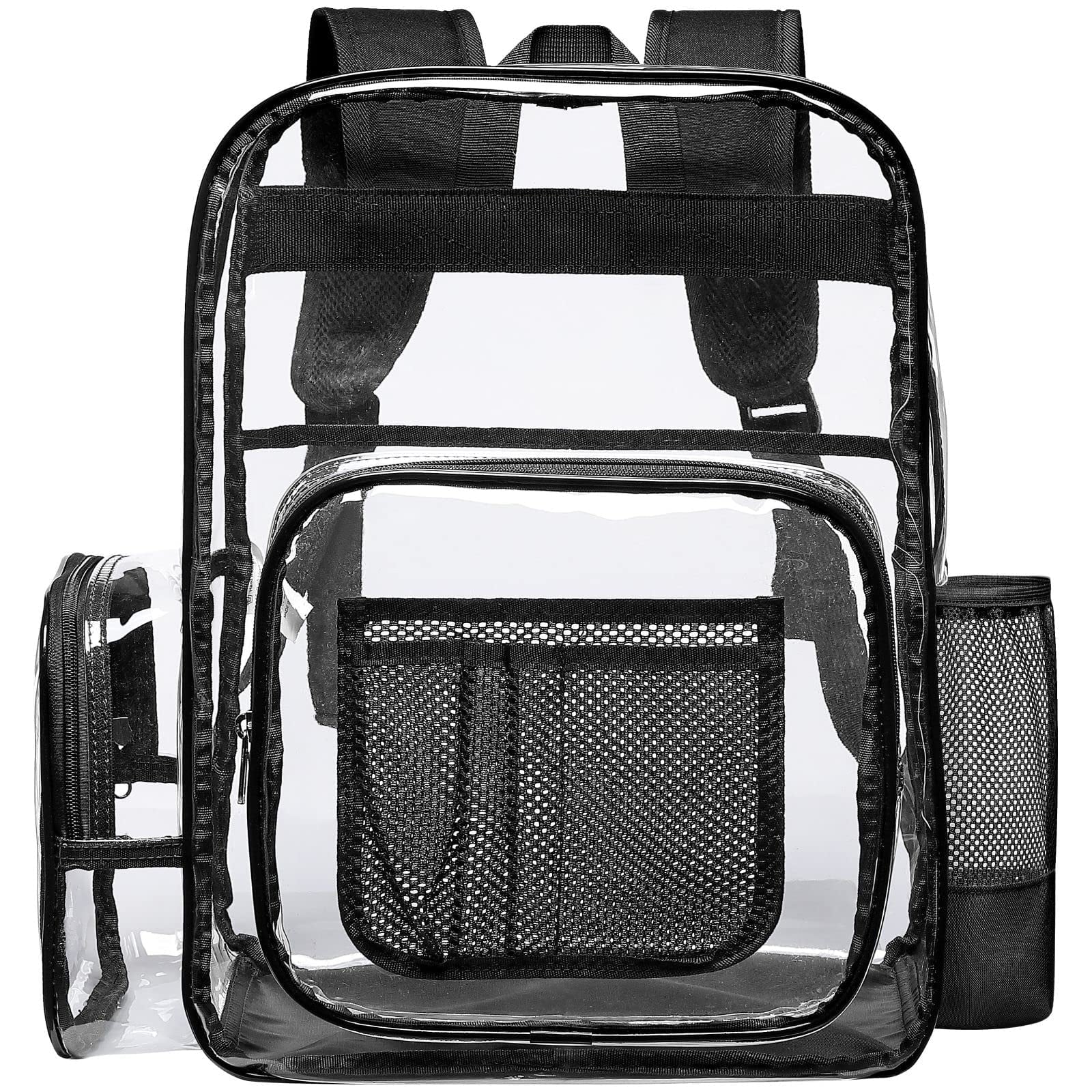 Clear Backpack with Reinforced Strap D8482