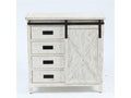 White Farmhouse Storage Cabinet A684592