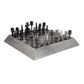 Recycled Metal Chess Game Set V584