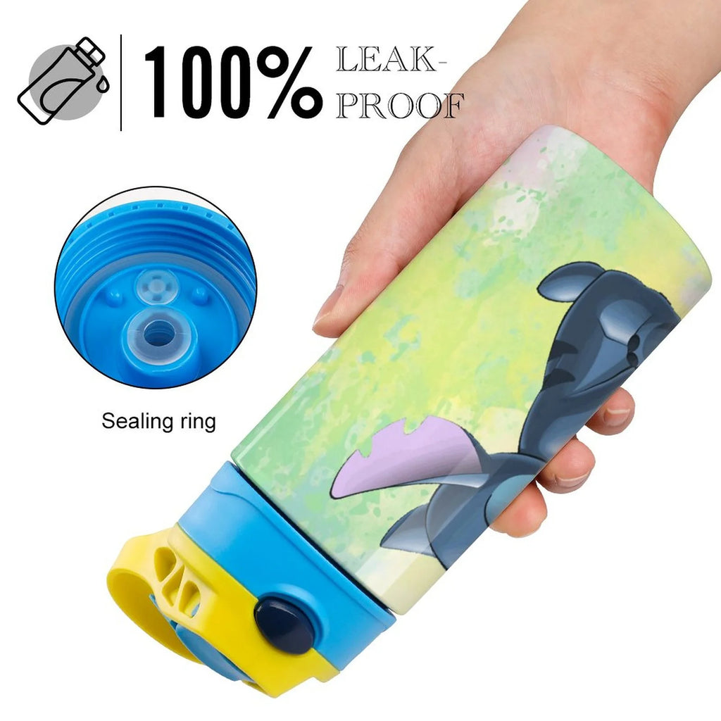 Stainless Steel Vacuum Insulated Children's Water Bottle with Straw S794