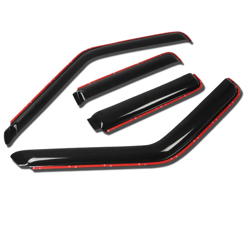 Smoke Window Visor Wind Rain Deflector In-Channel J371819