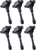 Set of 6 Ignition Coil Pack Compatible with Nissan Infiniti V6 3.5L P1750