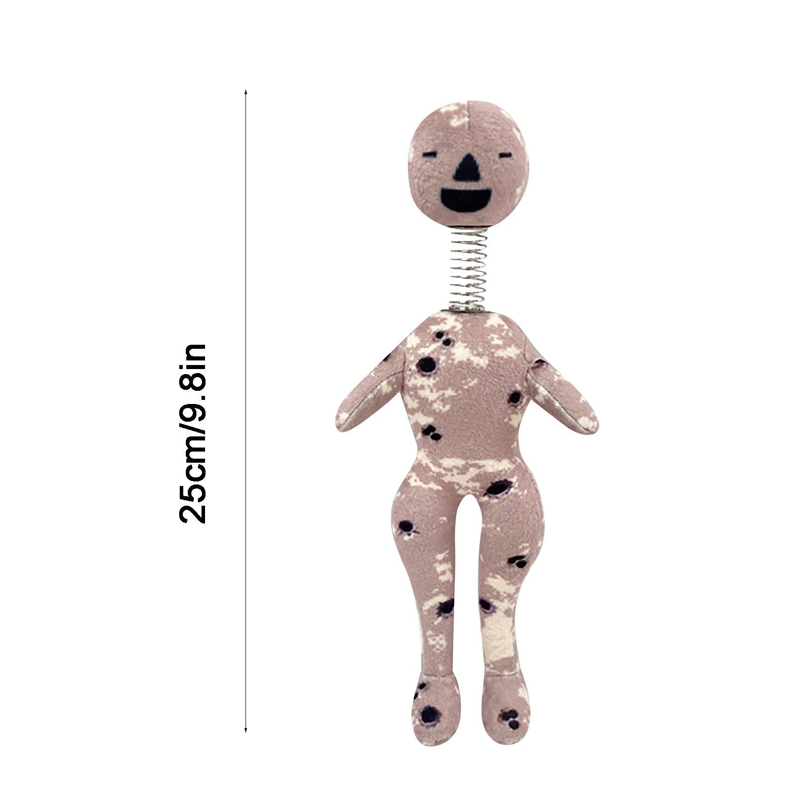 9.8" Coil-Head Plush Doll X5109