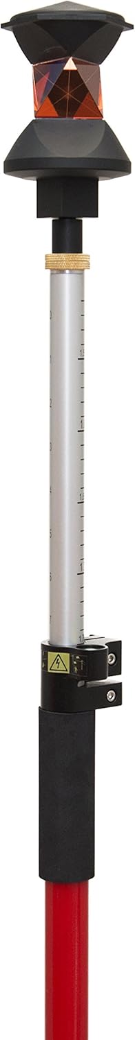 360° Prism with Padded Case, Glass Protector and Pole Adapter P1708