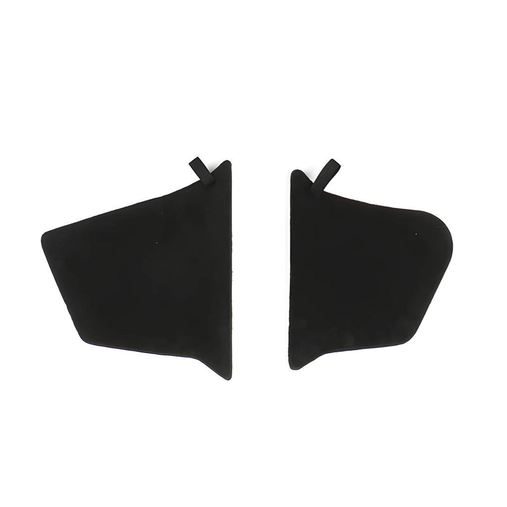Rear Side Storage Box with Lid Bins 4PCS Black TPE ABS U6918