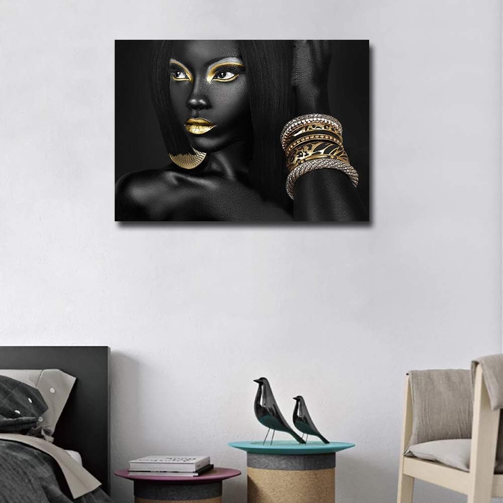 African American Woman Portrait 20''Wx28''H Z2755
