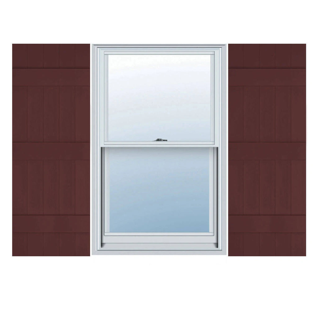 Board-n-Batten Shutters with Shutter-Loks, Per Pair K959